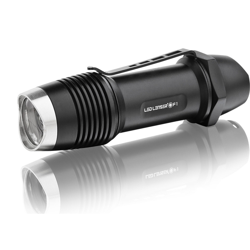 LED LENSER Lampe de poche F1 noire