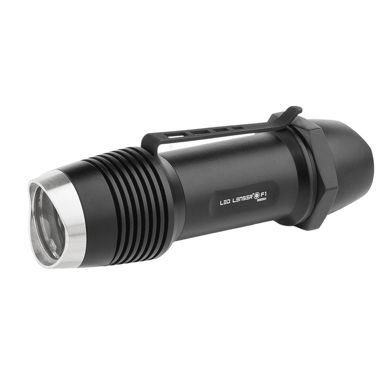 LED LENSER Lampe de poche F1 noire