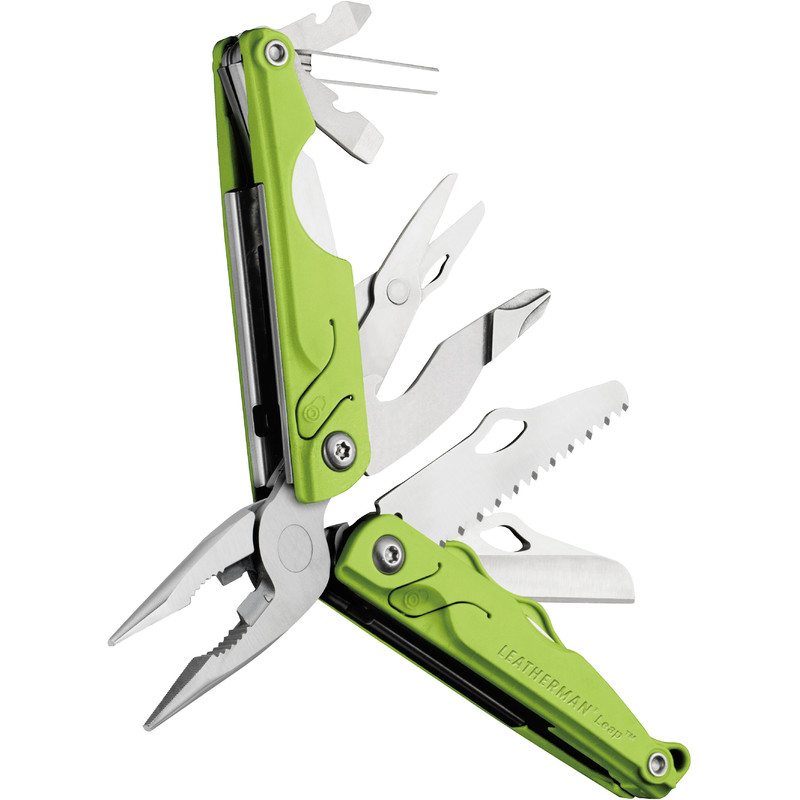 Multi-tool Leatherman Kinder-Multitool LEAP grün