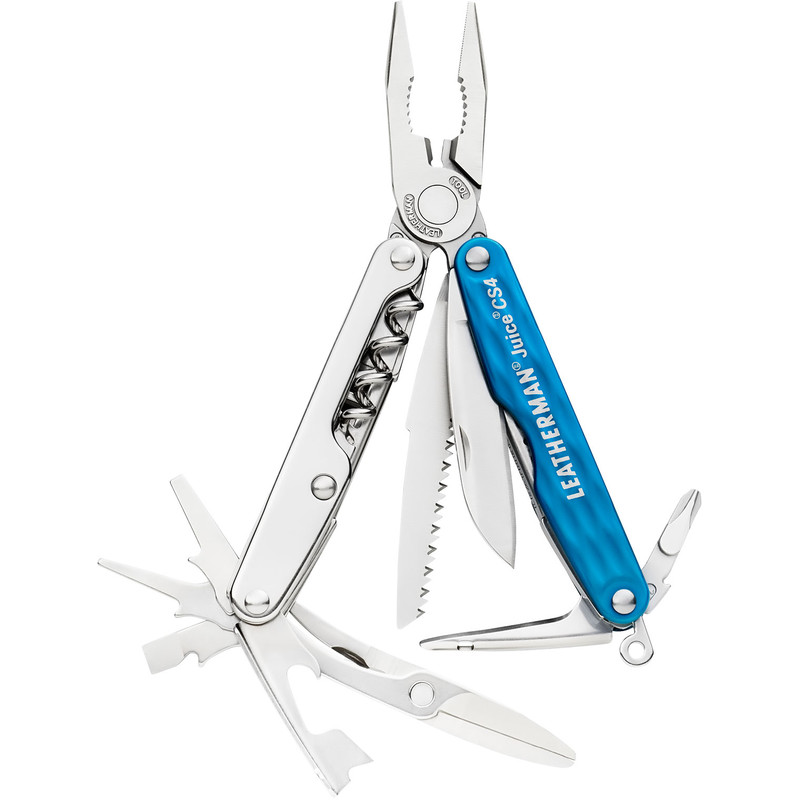 Multi-tool Leatherman Multitool JUICE CS4 Columbia Blue