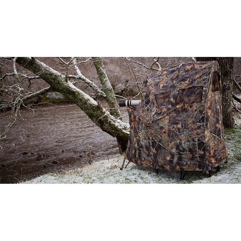 Stealth Gear Tente de camouflage pour 2 personnes avec chaise