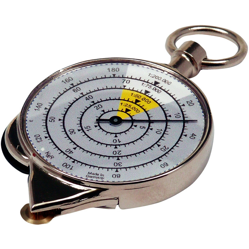 KURVENMESSER CURVIMETRE MESUREUR de distance carte WW2 MILITARIA + boite EUR 49,00 - FR