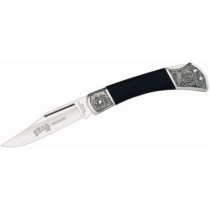 Couteaux Herbertz Couteau de poche, manche en élastomère, N° 206211
