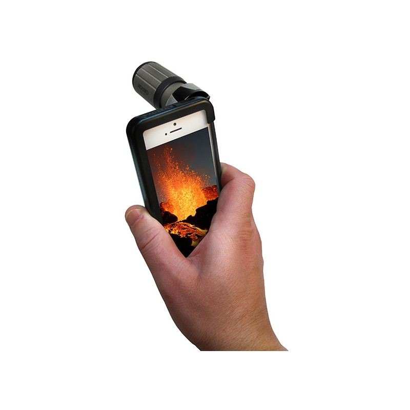 Monoculaire Carson HookUpz 7x18 Mono avec adaptateur smartphone iPhone 5
