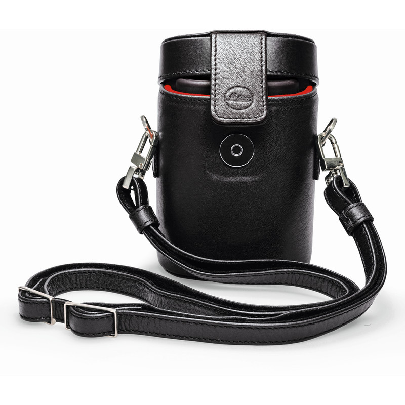 Leica Sac en cuir noir pour 8x20