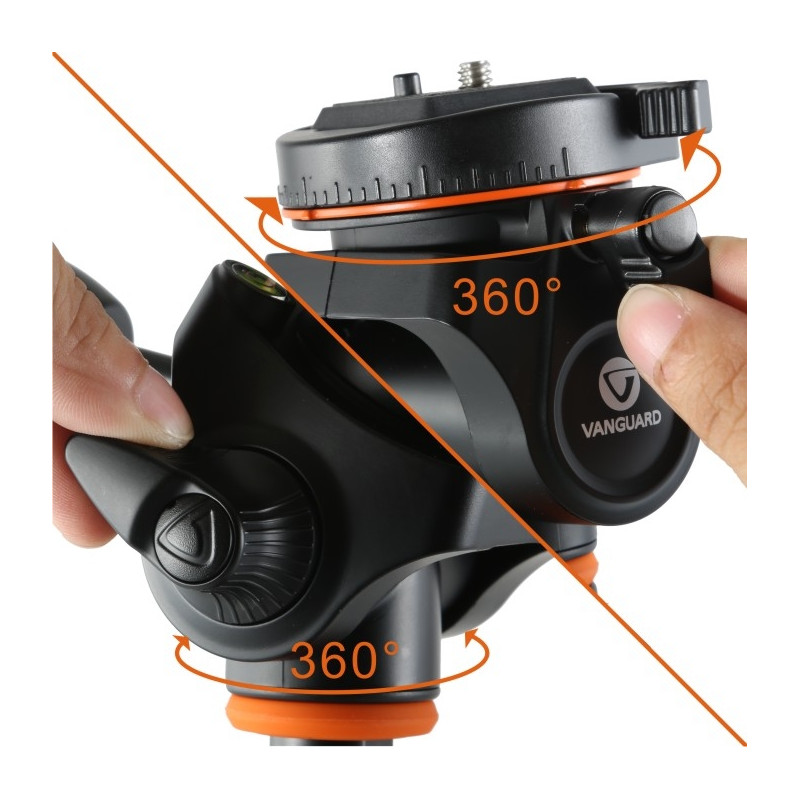 Trépied en aluminium Vanguard Espod CX 233AP