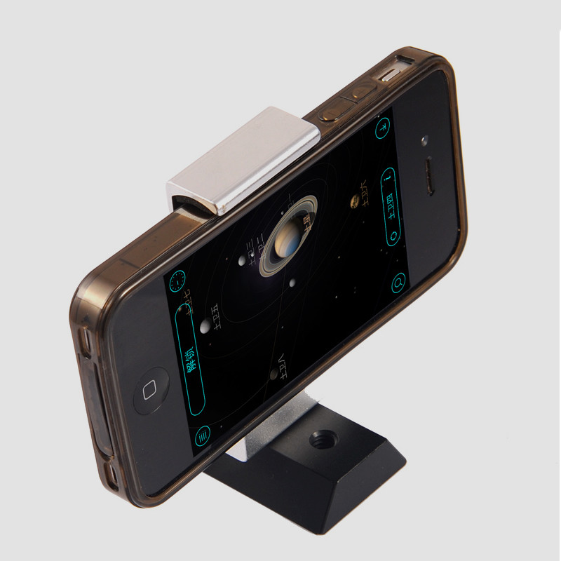 ASToptics Support Smartphone avec queue d'aronde pour embase chercheur