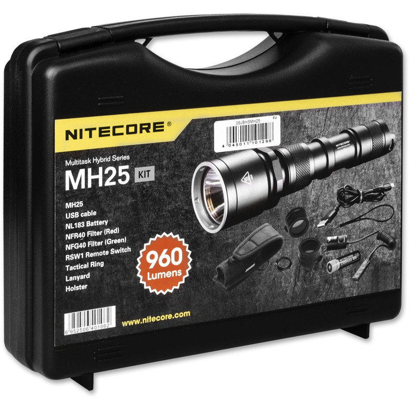 Nitecore Lampe de poche MH-25 Kit Hunting