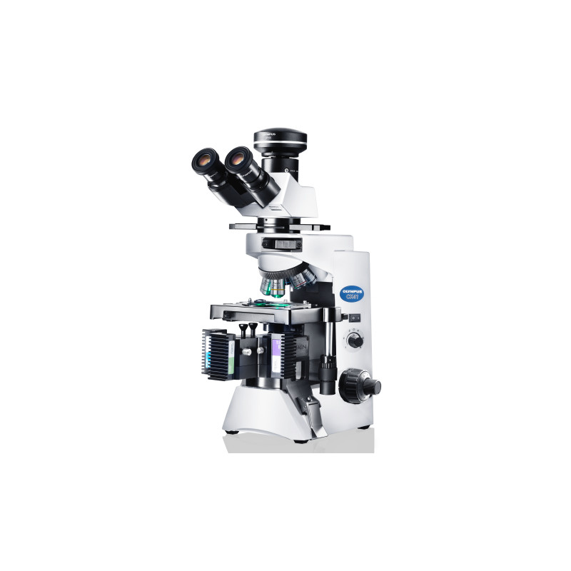 Microscope Evident Olympus CX41 hématologie, trino, Hal, 40x, 500x, 1000x