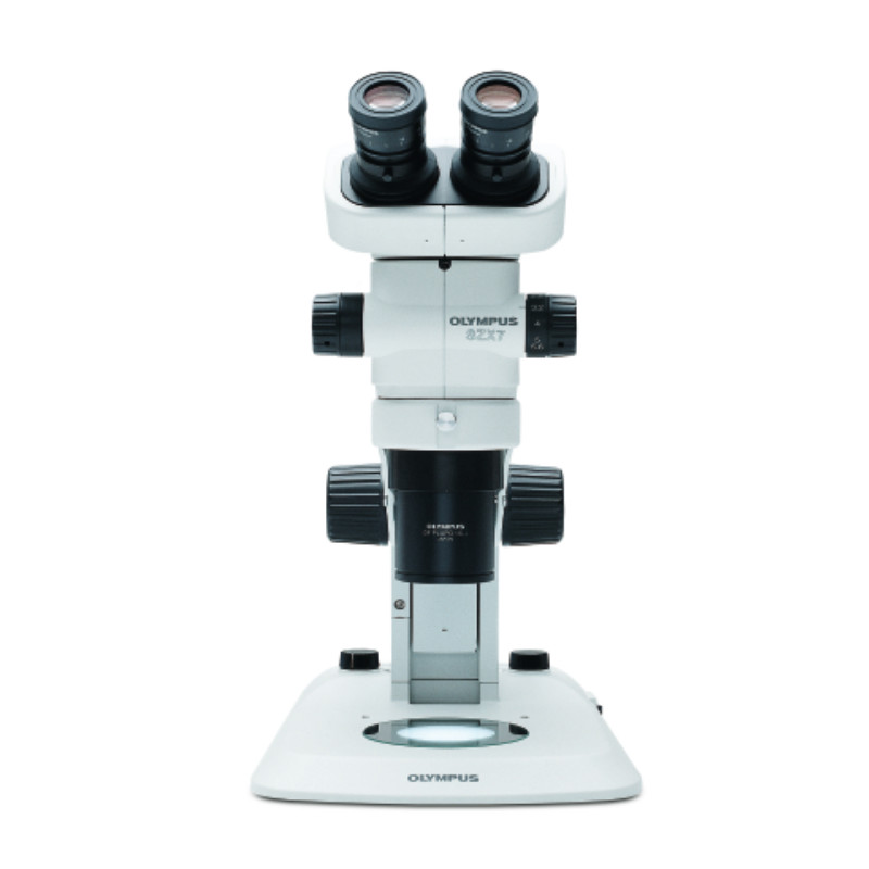 Microscope stéréo zoom Evident Olympus Olympus Mikroskop SZX7, bino, 0.8x-5.6x mit Ring-und  Durchlicht