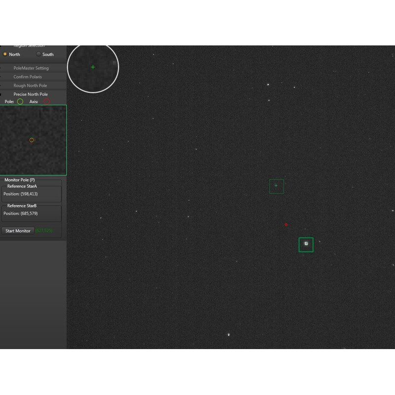 QHY Viseur polaire électronique PoleMaster pour Skywatcher AZ-EQ-5