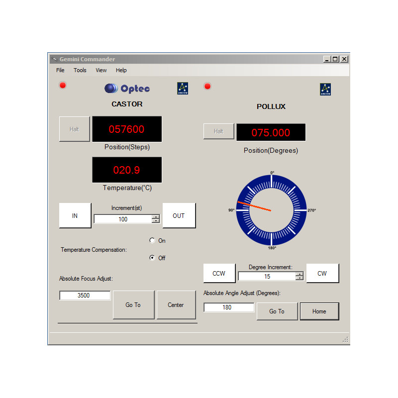 Rotateur Optec Gemini