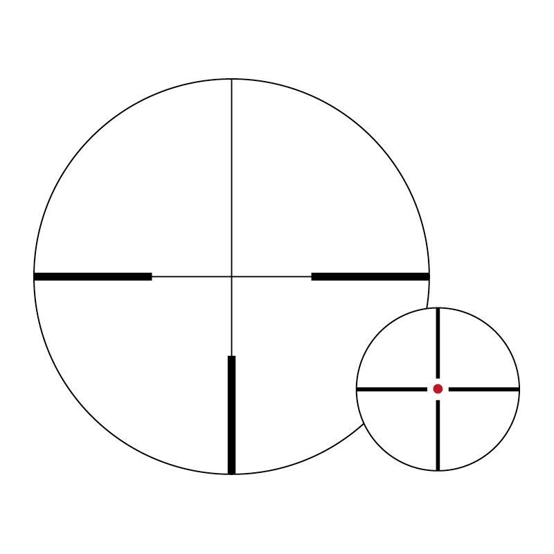 Lunette de tir Noblex V6 1-6x24, Reticle: 4i, ZEISS-Rail