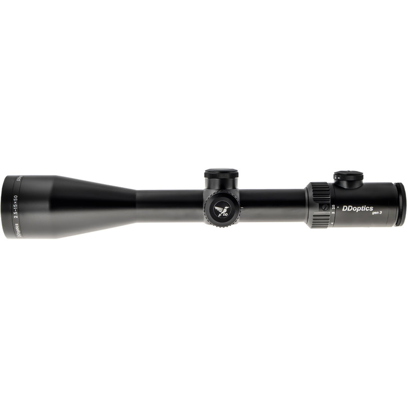 Lunette de tir DDoptics Nachtfalke Gen. III 2,5-10x50 - Reticle: New 4