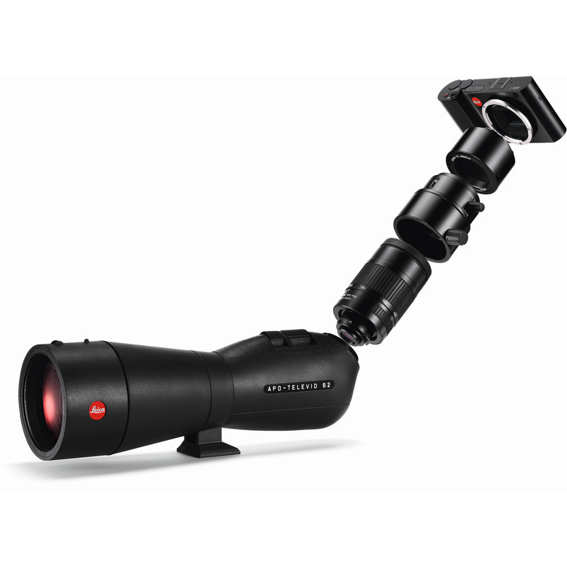 Longue-vue Leica Digiscoping-Kit: APO-Televid 65 + 25-50x WW + T-Body black + Digiscoping-Adapter