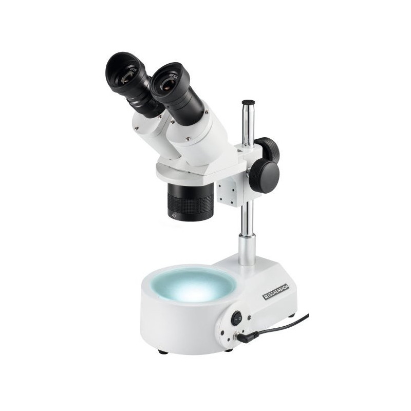 Eschenbach Microscope steéréo, à éclairage LED réflechi et transmis