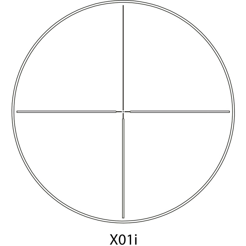 Lunette de tir Yukon Jaeger 1-4x24, X01i-Reticle