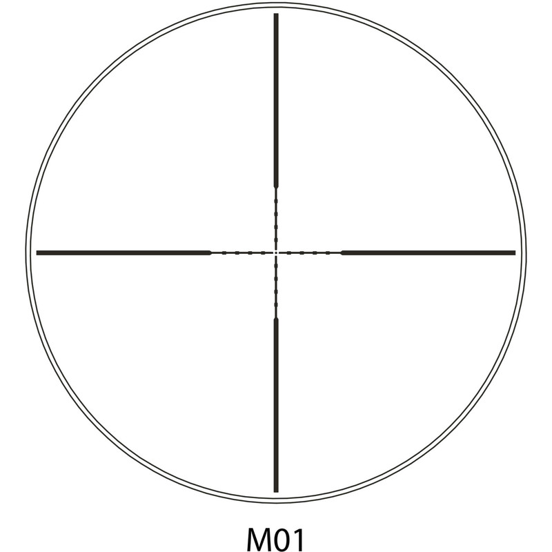 Lunette de tir Yukon Jaeger 3-9x40, M01i-Reticle