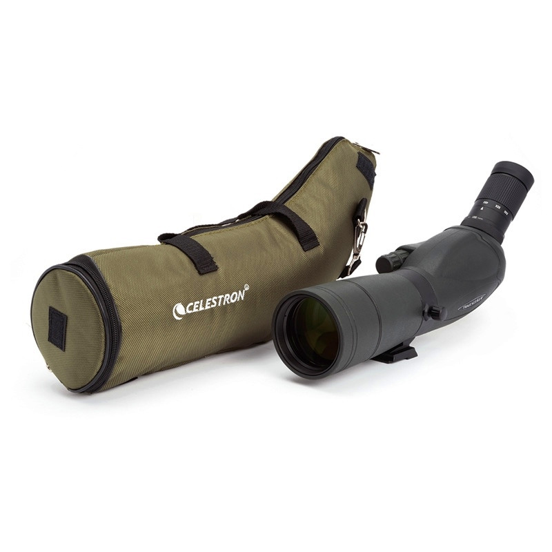 Longue-vue Celestron 16-48x65 TrailSeeker vision inclinée