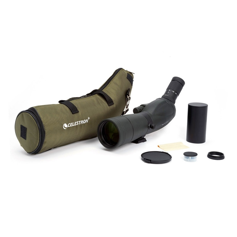 Longue-vue Celestron 16-48x65 TrailSeeker vision inclinée