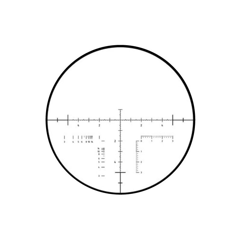 Longue-vue Minox MD 60 ZR 12-40x, Reticle