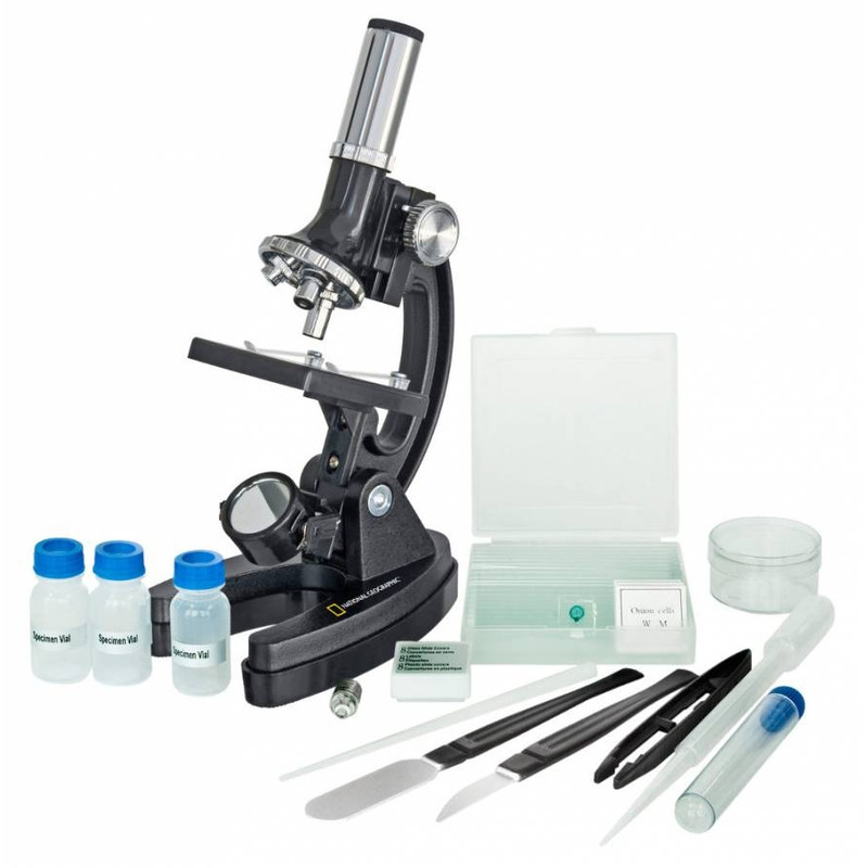 National Geographic Bresser microscope 300x-1200x
