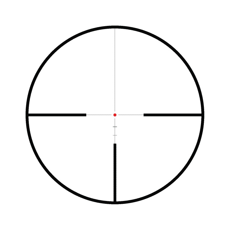 HAWKE Lunette de tir ENDURANCE 30 ; 3-12x56 ; LR DOT