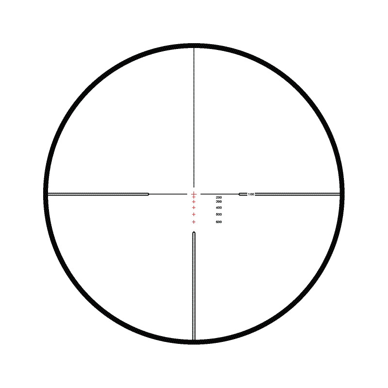 Lunette de tir HAWKE ENDURANCE SF 6-18x50; Marksman .223/.308