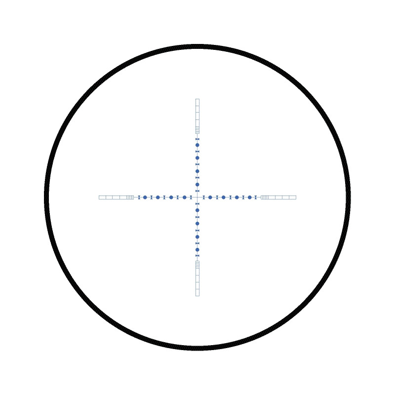 Lunette de tir HAWKE PANORAMA 4-12x40 AO; 10x Half Mil Dot