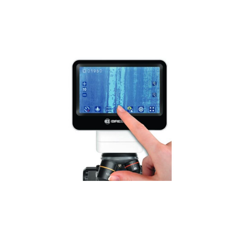 Bresser Microscope LCD écran tactile, 5MP, 40x-1400x