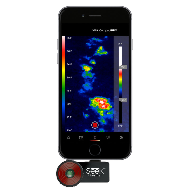 Caméra à imagerie thermique Seek Thermal CompactPRO FASTFRAME IOS