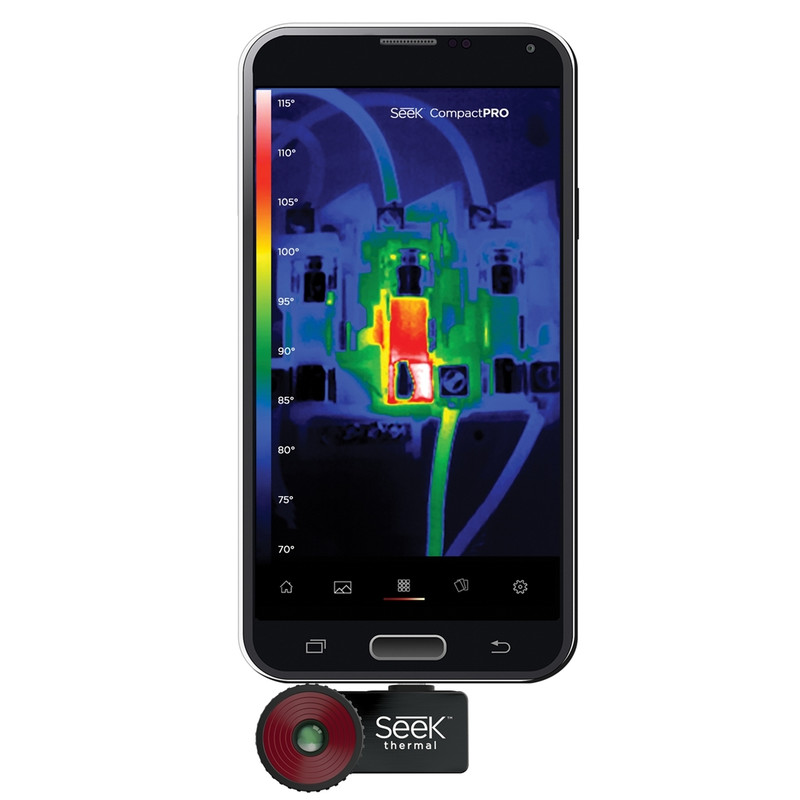 Caméra à imagerie thermique Seek Thermal CompactPRO FASTFRAME Android