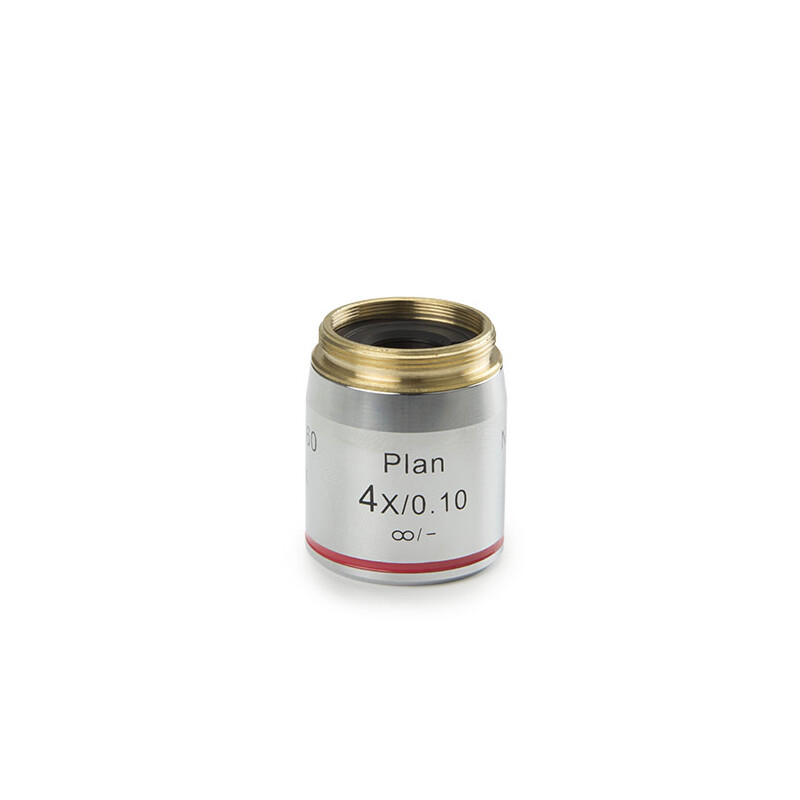 Euromex Objectif DX.7204, 4x/0,10 Pli, plan, infinity, w.d. 30 mm (Delphi-X)