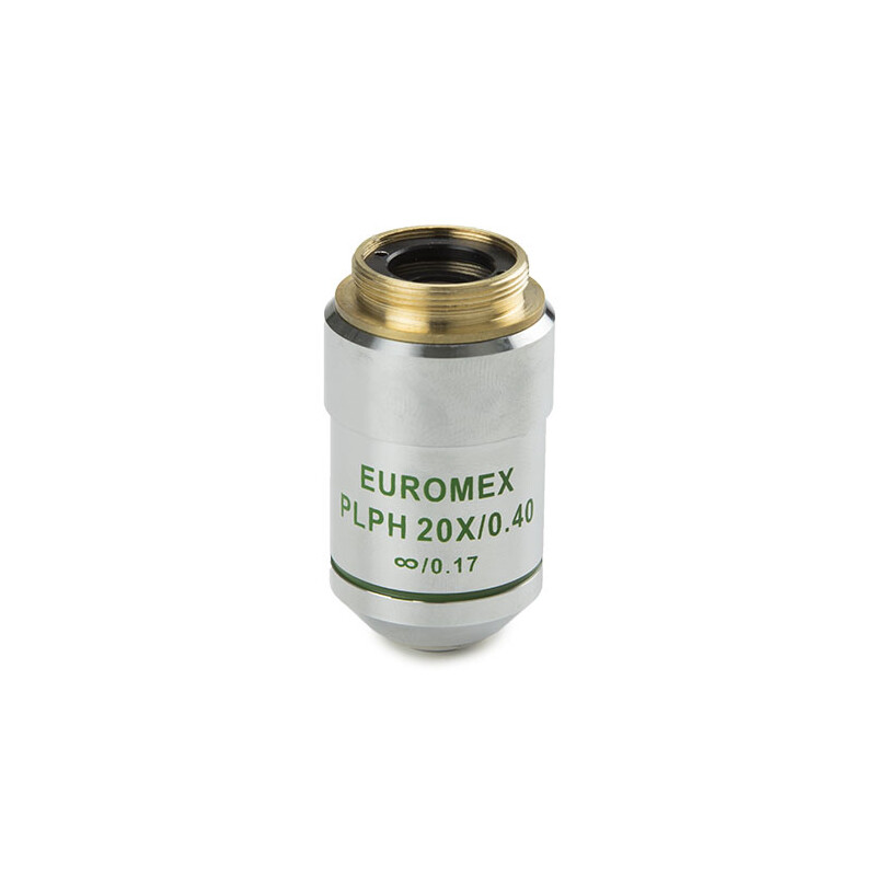Objectif Euromex AE.3128, 20x/0.40, w.d. 1,5 mm, PLPH IOS infinity, plan, phase (Oxion)
