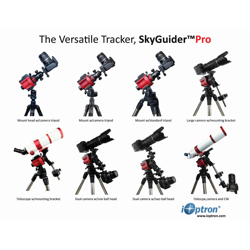 Monture iOptron SkyGuider Pro