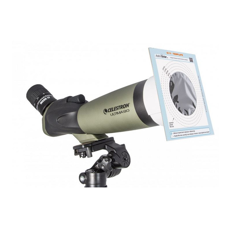 Feuille filtrante Baader Filterfolie AstroSolar® ECO-size Safety Folie OD 5.0, 140x155 mm