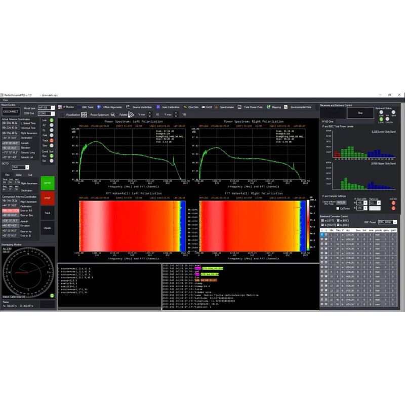 Télescope Radio2Space Spider 230C Compact