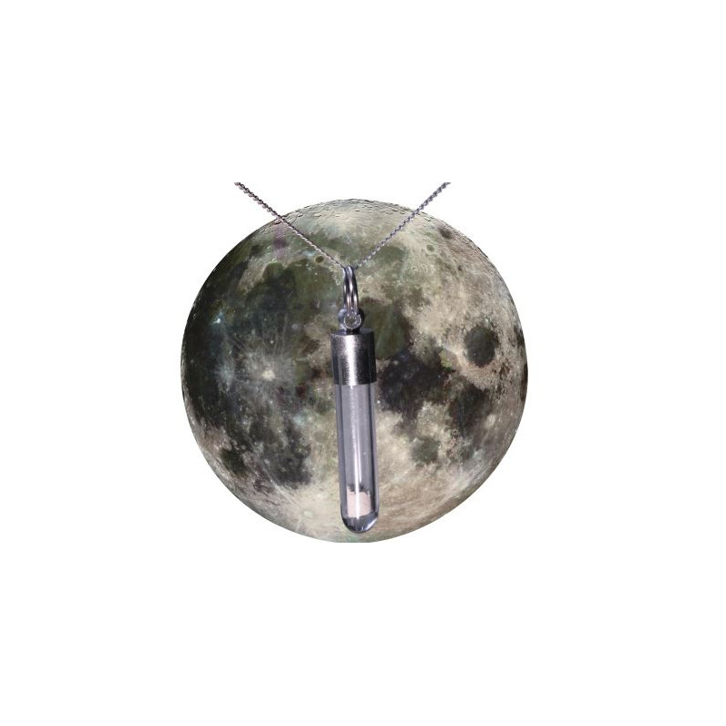 Jurassic Jewellery collier poussière de Lune (pendentif fiole)