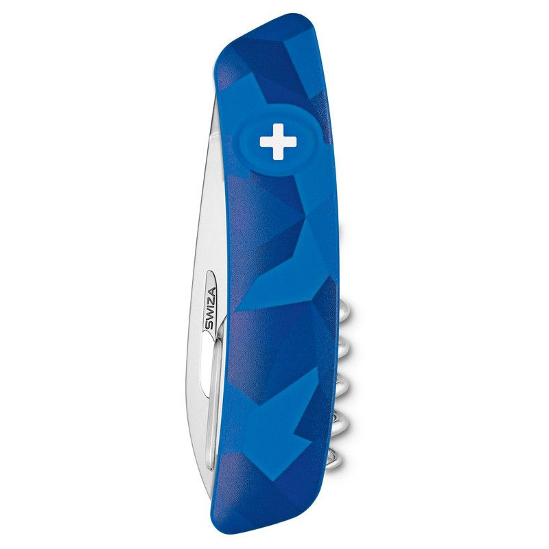 Couteaux SWIZA Couteau de poche suisse C01 LIVOR Camo Urban bleu
