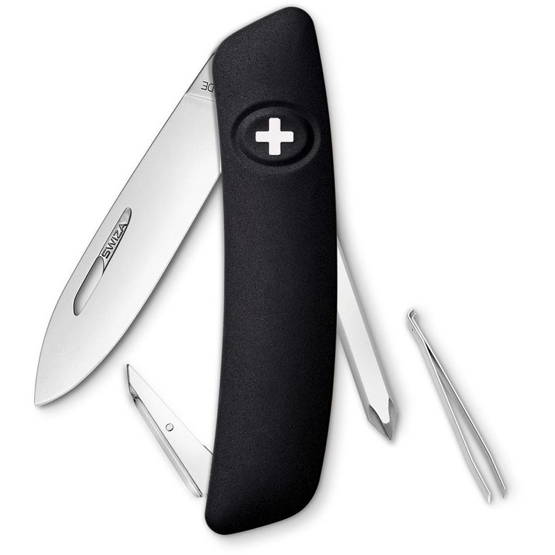 Couteaux SWIZA Couteau de poche suisse D02 noir