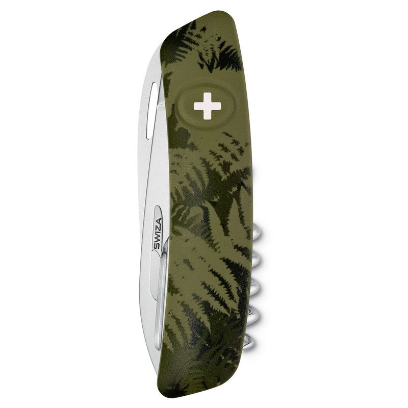 Couteaux SWIZA Couteau de poche suisse C05 SILVA Camo Farn kaki