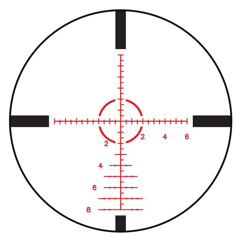 Lunette de tir Bushnell Elite Tactical Hunter 4,5-18x44, G2H MIL illuminated