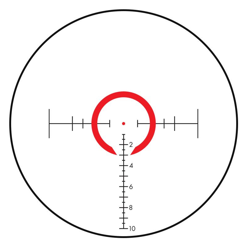 Lunette de tir Bushnell Elite Tactical 1-6,5x24, SFP, BTR-2