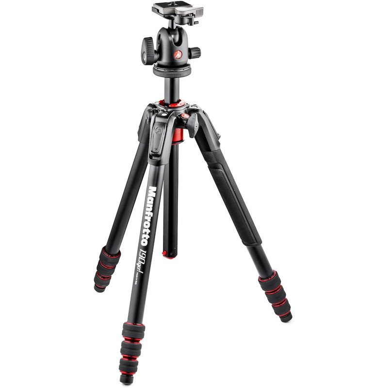 Trépied en aluminium Manfrotto MK190GOA4TB-BH avec rotule