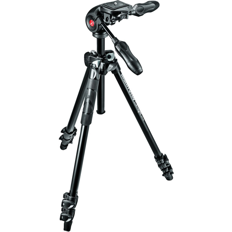 Trépied en aluminium Manfrotto MK290LTA3-3W avec inclinaison à 3 voies