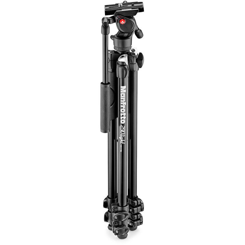 Trépied en aluminium Manfrotto MK290LTA3-V avec tête vidéo Befree Live