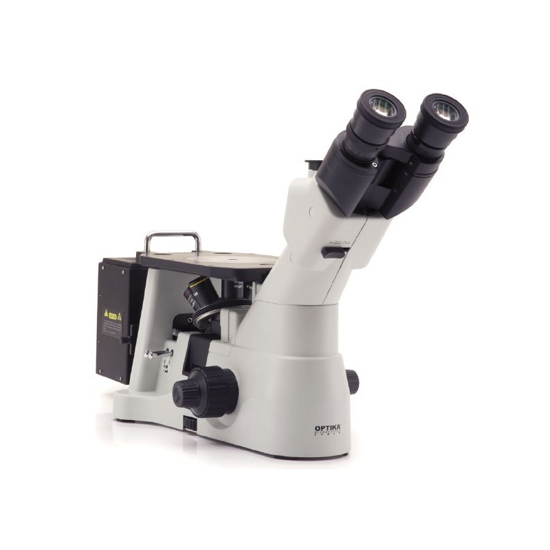 Microscope inversé Optika Mikroskop IM-3MET-SW, trino, invers, IOS LWD U-PLAN MET, 50x-500x, EU