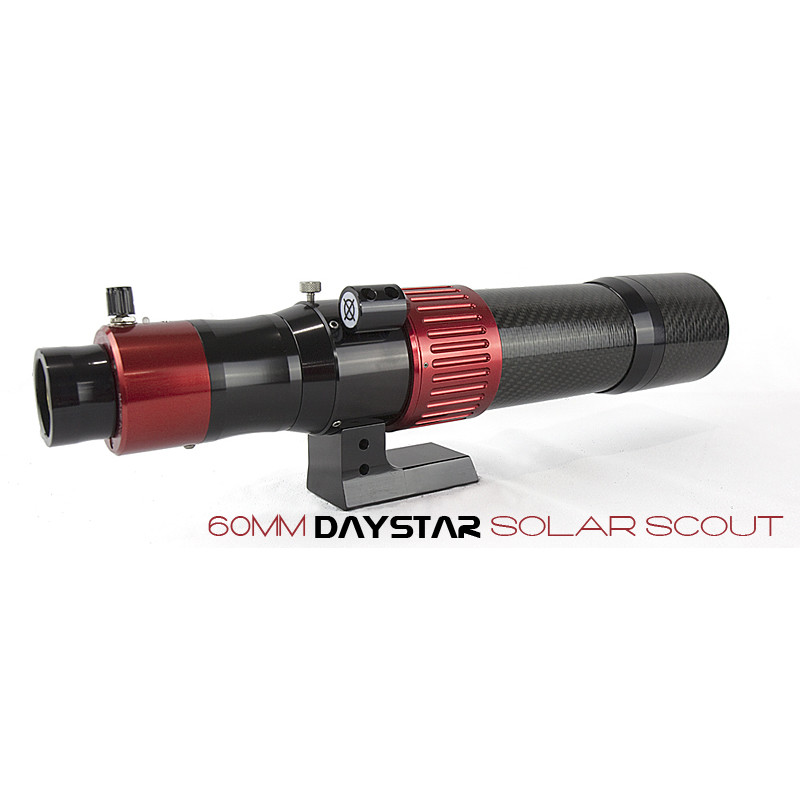 Télescope solaire DayStar OTA ST 60/930 SolarScout Carbon Chromosphère en H-Alpha