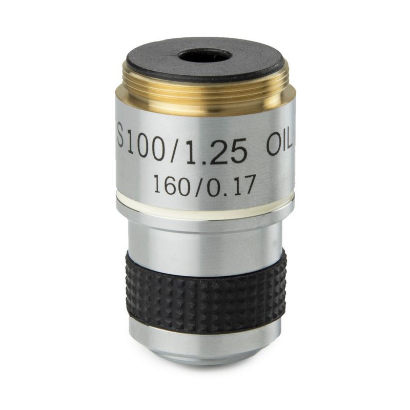 Euromex Objectif 100x/1,25  achro., avec ressort,  35 mm parafocal, MB.7000 (MicroBlue)