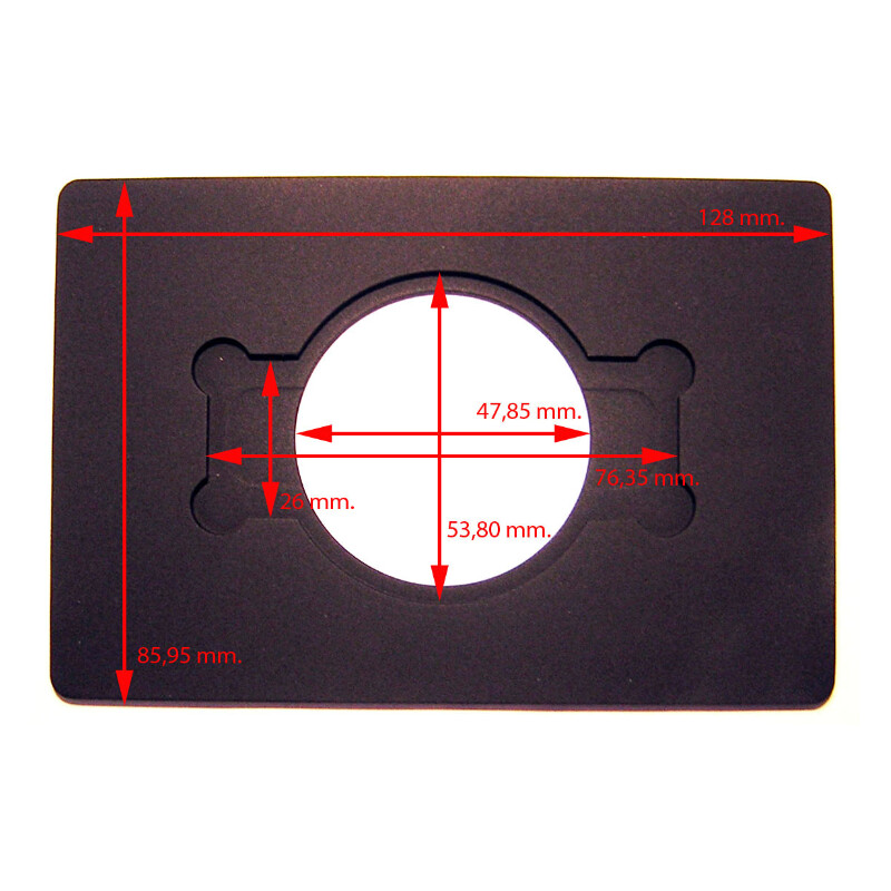 Motic Boîte de Pétri Ø 54 mm avec guide-objet 26x76 mm (AE2000)